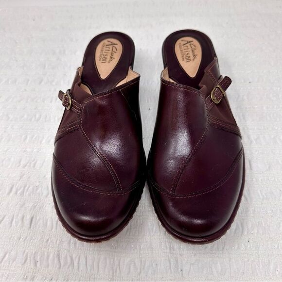 Clark’s Leather Clogs- Size 8 - Picture 3 of 13